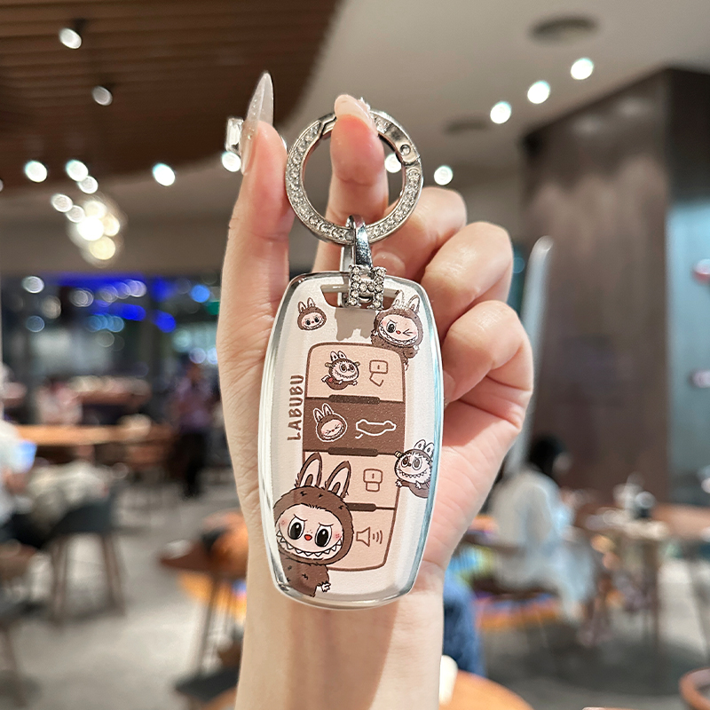 哈弗h6l国潮版钥匙套26款m6plus新一代h9赤兔h5汽车f7哈佛扣壳女 - 图2