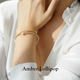 Anbalolali 14k gold pearl bracelet
