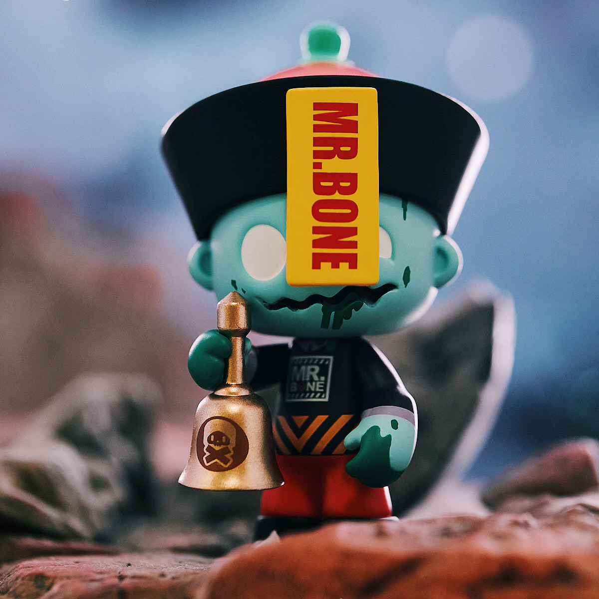 官方正版MR.BONE-JR-ZOMBIE僵尸吊卡反英雄气质潮流卡通玩具手办,淘宝优惠券,粉丝福利购,淘宝优惠卷