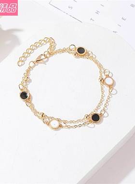 Temperament metal bracelet simple female student jewelry饰品
