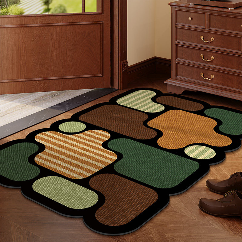美式2025新款入户门地垫耐脏可擦免洗pvc地毯进门脚垫玄关门口,淘宝优惠券,粉丝福利购,淘宝优惠卷