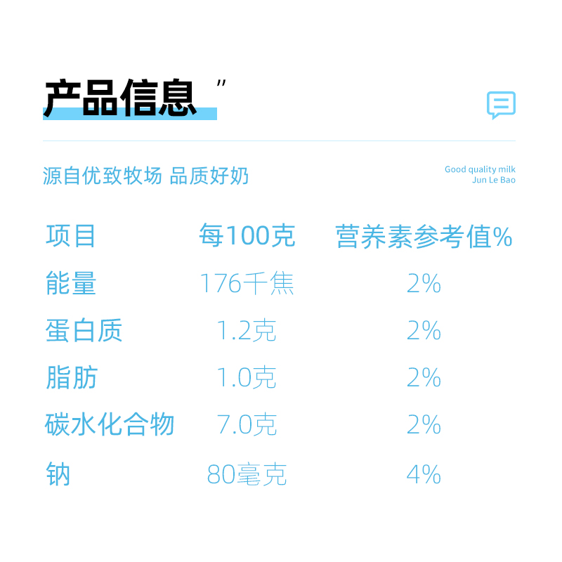 君乐宝莱茜蓝莓佐餐酸奶饮品300ml原味风味聚会发酵乳酸牛奶整箱