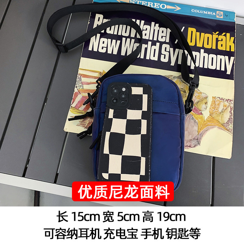斜挎包男士反光时尚小挎包女学生随身出行手机包零钱包潮流单肩包,淘宝优惠券,粉丝福利购,淘宝优惠卷