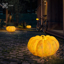 Outdoor lamp waterproof patio View light garden Villa Terrace outdoor hand Pumpkin Lamp Decoration Ambience Lawn light