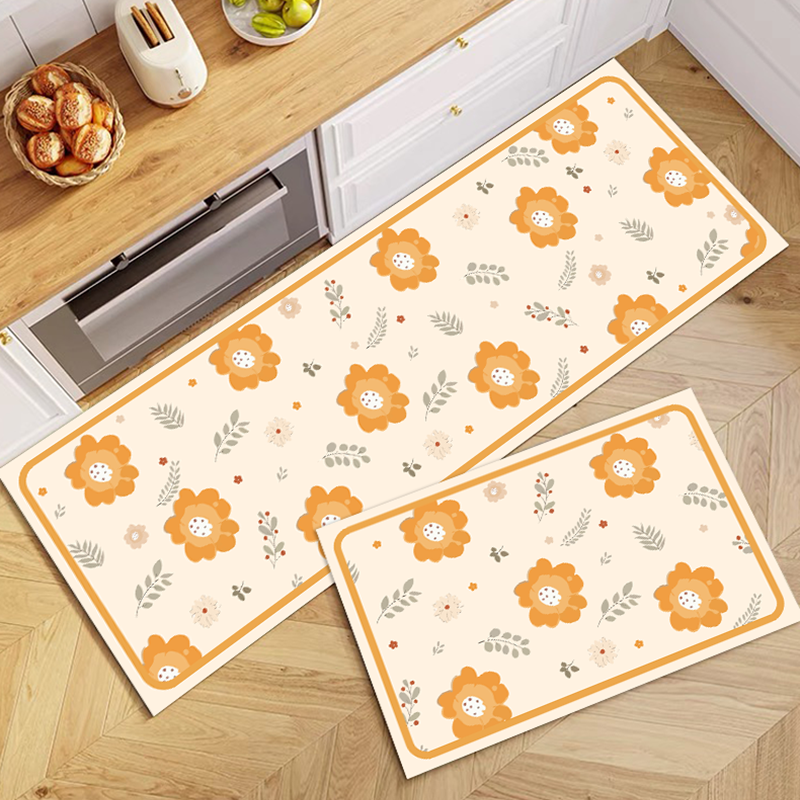 硅藻泥厨房专用地垫免洗可擦脚垫家用防滑吸水吸油速干长条地毯,淘宝优惠券,粉丝福利购,淘宝优惠卷