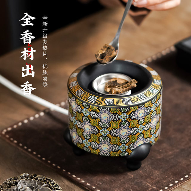 Taiwan temperature control chip electric incense burner with regular temperature adjustment