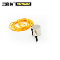 Anseret Stainless Steel Mouth Whistle Metal Whistle Emergency Outdoor Coursework Whistle 10 Fit 12545