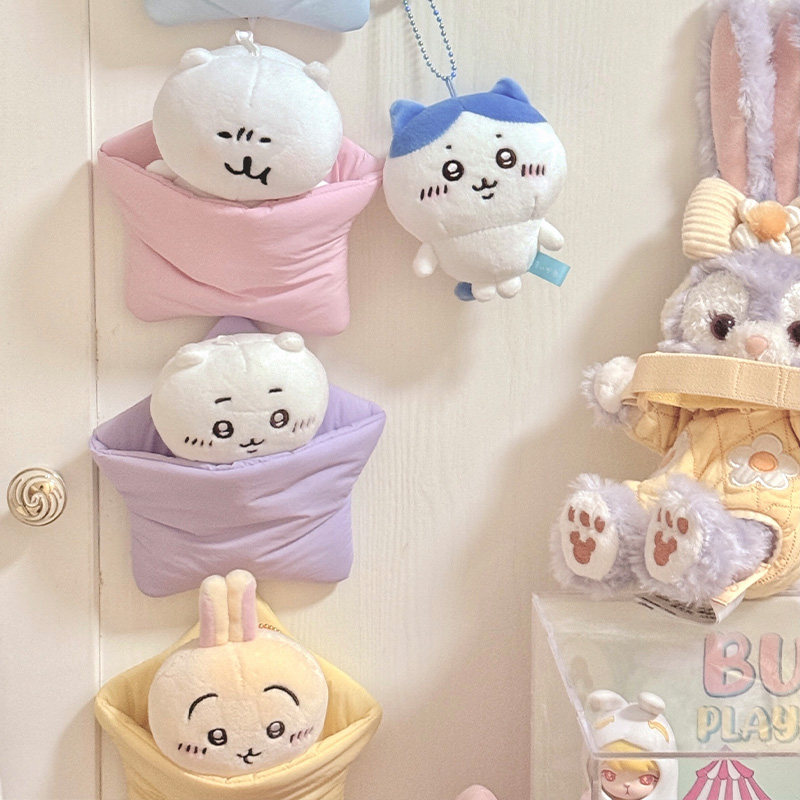 BABYRING 10cm娃用挂袋 棉花娃娃自嘲熊努努chiikawa小物件收纳袋,淘宝优惠券,粉丝福利购,淘宝优惠卷
