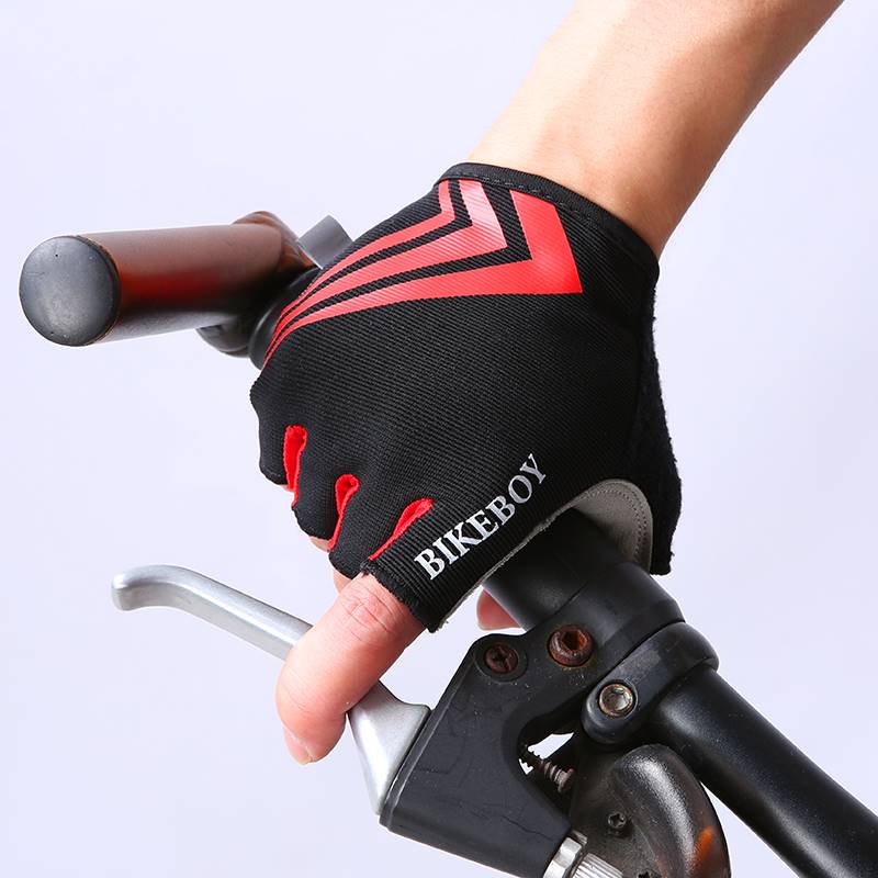 Bikeboy骑行手套半指山地车自行车手套男女单车骑行装备短指手套 - 图0