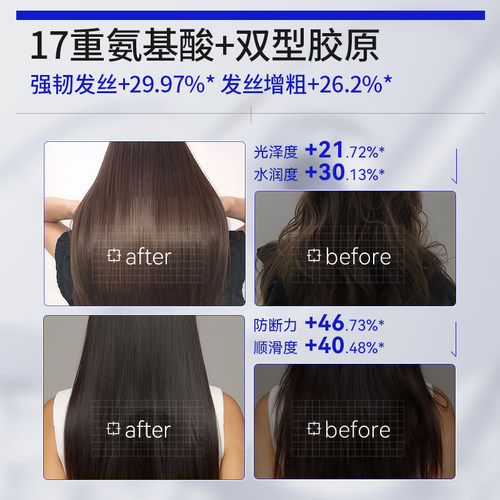 EHD蓬松强韧护发膜干枯烫染润发乳正品女柔顺控油护发素 - 图3