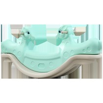 Childrens double teething baby indoor rocking horse infant A pediatrics seesaw outdoor plastic rocking horse for home play
