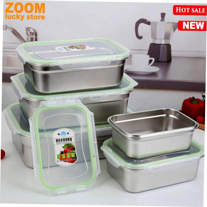 304 stainless steel Food container Food storage Lunch box - 图0