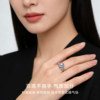 KEZ natural seawater pearl ribbon ring