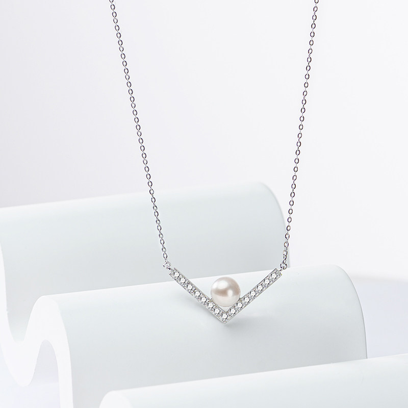 kez天然海水akoya珍珠夏季锁骨链 kez珠宝颈饰