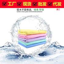 Gross Glass Suede Cloth Rubbing Towels Large Number Multipurpose Hair Sheepskin Absorbent Deer Leather Suede Towel Dry Hair Special Anti