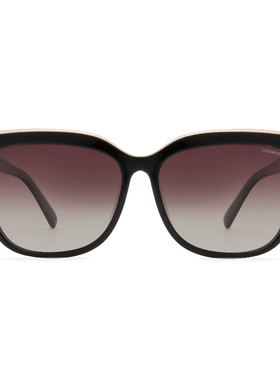 Polaroid宝丽来太阳镜墨镜时尚个性猫眼女大框遮脸防晒眼镜4029FS