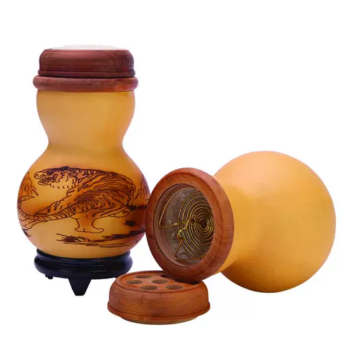 Клетка для кузнечиков, тыква, называемая горшком, устройство для насекомых, зимняя бамбуковая трубка для крикета, классическая тыква для крикета ручной работы из цельного дерева