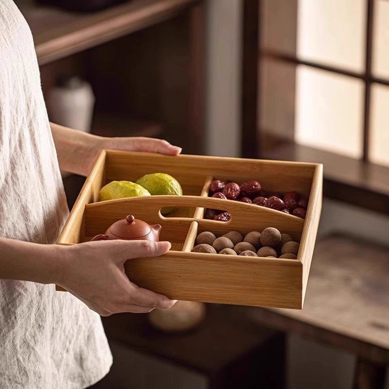 果盘客厅茶几家用干果盘零食坚果摆放盘甜品台展示架四宫格点心盒,淘宝优惠券,粉丝福利购,淘宝优惠卷