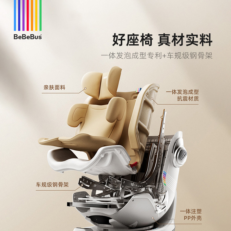 BeBeBus新生儿婴儿安全座椅天文家pro0-6岁宝宝儿童汽车载360旋转,淘宝优惠券,粉丝福利购,淘宝优惠卷