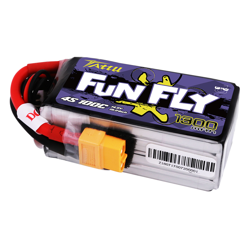 格氏funfly1300/1800mAh100C/4S/6S电池fpv穿越机涵道无人机航模-图2