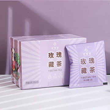 【下单立送冰川杯】玫瑰藏茶5g*10包