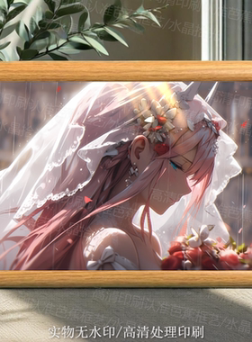 国家队02DARLINGintheFRANXX周边zero two桌面摆生日礼物送朋友