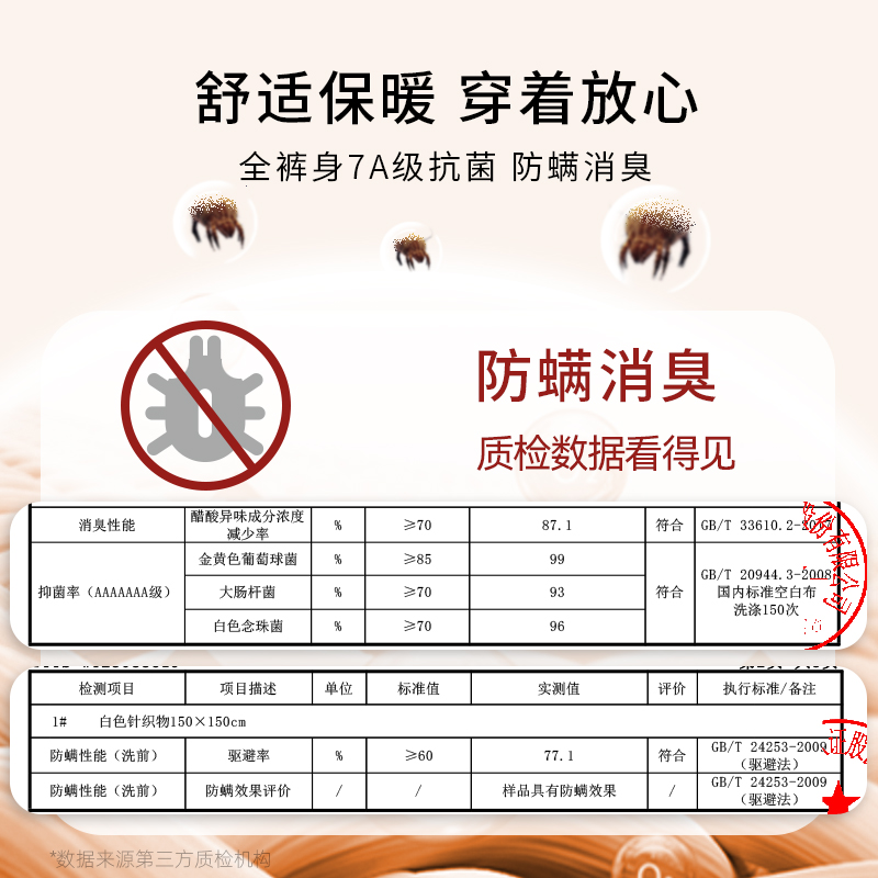 CarbinKoneer男士保暖裤秋裤男款棉裤线裤纯棉打底裤薄款2024新款