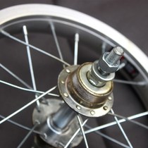 12寸成人折 自行车轮o组童车轮毂前2后轮1轮×1 75 12×2叠125l