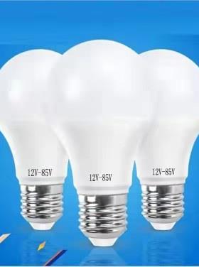 LED低压节能灯泡交流直流通用隧道矿山夜市地摊照明12v24V48V60v