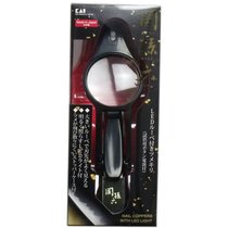 Japanese Beprint Stainless Steel Nail Cut Knife Guan Sun Six With Magnifier Old Man Nail Clippers Anti Splash LED Light