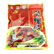 Total 2 sacks of color Bag in hot Yongzhou Special production Zero Mausoleum Springs Crystal Alley Sauce Plate Duck Neck 500g New