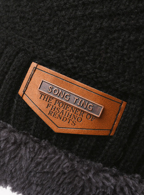 Winter Men Women Thick Beanie Hat Knitted Hat Winter Cap