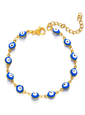 欧美时尚恶魔之眼不锈钢手链 Fashion Stainless Steel Bracelet