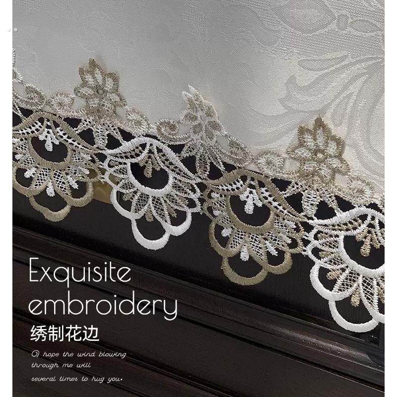 茶几桌布欧式轻奢长方形奢华餐桌桌布蕾丝高级感遮丑客厅家用盖布,淘宝优惠券,粉丝福利购,淘宝优惠卷