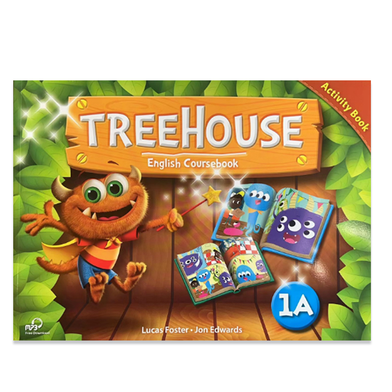 【巴布阅读】原版进口 tree house 1A/1B/2A/2B/3A/3B英文原版幼少儿启蒙英语培训教材-图1