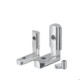 Aluminum profile hidden built-in L-shaped 90-degree right-angle groove connection parts national standard European standard stainless steel 1520304045