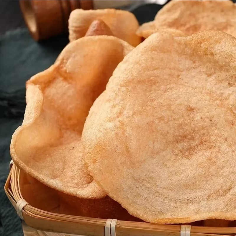 韩小欠东南亚风味大虾片虾味油炸香脆休闲膨化零食食品小吃半成品