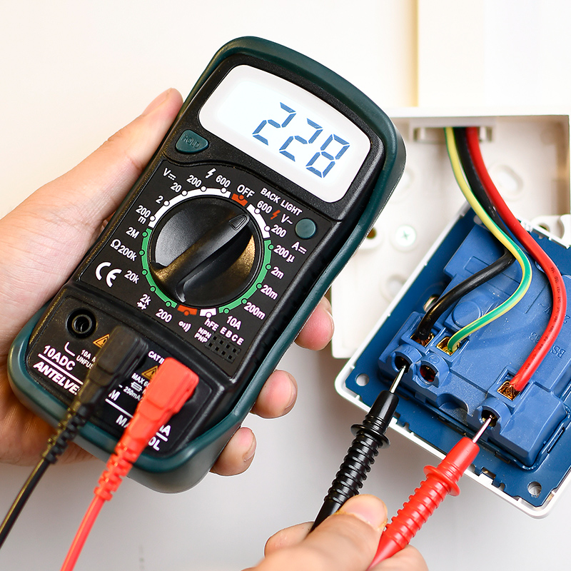 MAS830L小型万用表高精度数字多功能维修电工专用原装数显万能表 - 图2