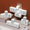 Socket extension converter one-turn multi-socket with USB night light power extender for home use