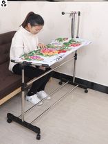 Can home floor large number Dual-use removable cross stitch embroidered embroidered frame professional ribbon bench holding fabric