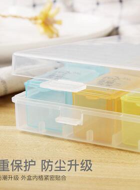 药7天大容量一周防潮密封分装便携药片丸盒子收纳食品级