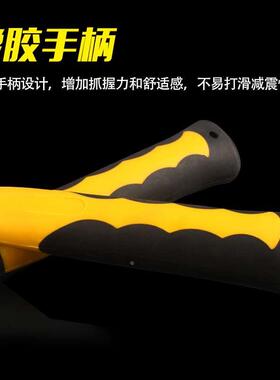 八角锤工地榔头锤子工具实心连体砸墙大锤重型手锤一体拆墙大铁锤