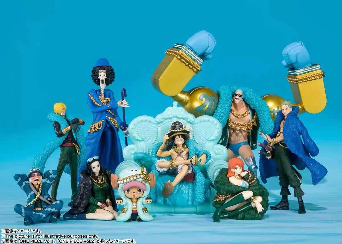 海賊王9人模型 新人首單立減十元 22年8月 淘寶海外