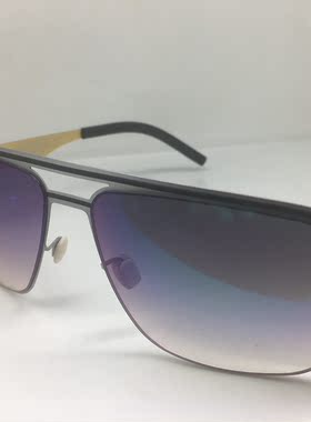 无螺丝 model Beastyness银黑色飞行员款太阳镜墨镜男女