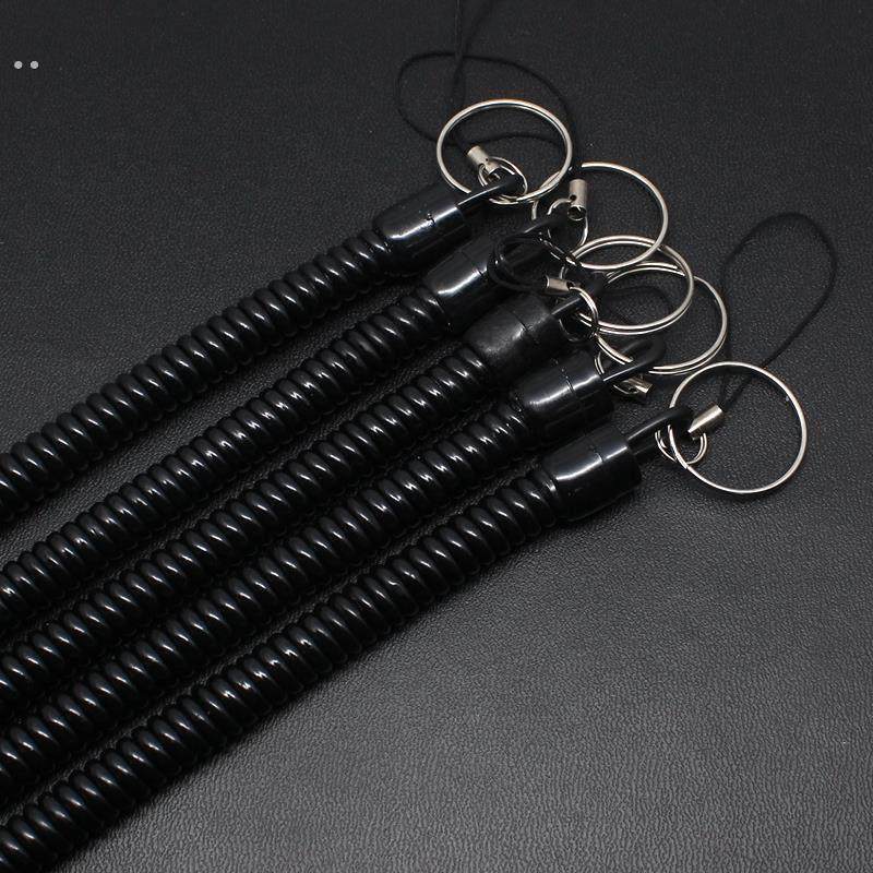 弹簧绳钥匙扣家用手机弹簧挂绳老人防丢钥匙炼伸缩式锁匙扣圈挂件,淘宝优惠券,粉丝福利购,淘宝优惠卷