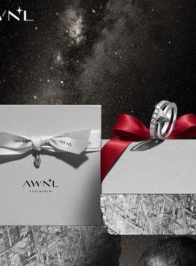 AWNL北欧M陨石引力场戒指女款