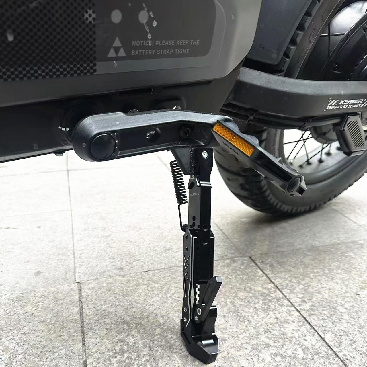 欧老师适用九号xyber赛博前后脚踏板 边撑 油壶盖 挡泥板改装配件 - 图3