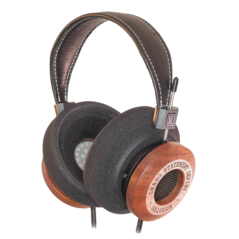 GRADO/歌德GS1000x头戴式HIFI发烧高保真无损音乐木碗有线耳机 - 图0