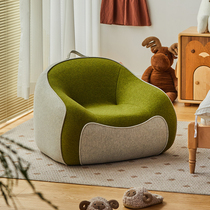 Thumping Children Sofa Cute Single Baby Chair Casual Bedroom Early Childhood Sloth Sofa Soft Backrest Read Corner