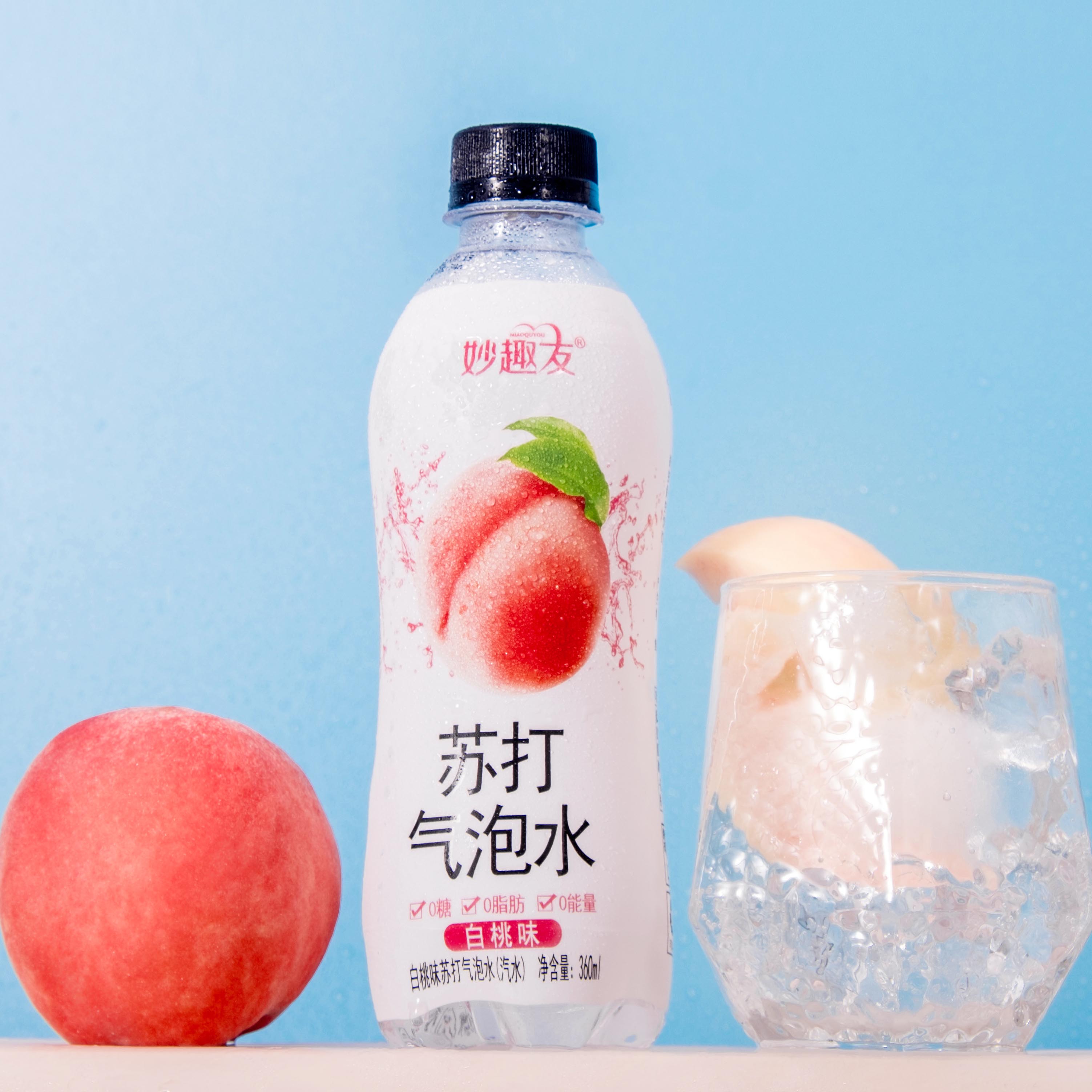 苏打气泡水夏日水果味0糖0脂0卡360ml*6瓶混合口味整箱汽水饮料 - 图3